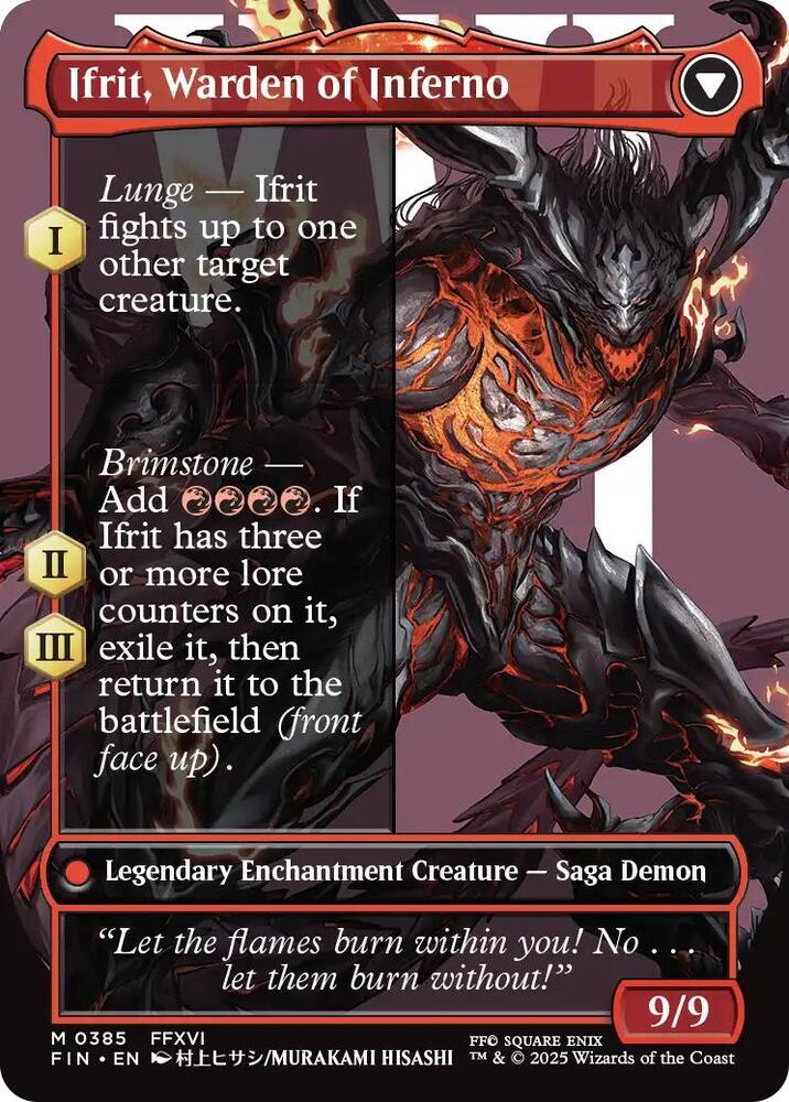 Clive, Ifrit's Dominant - Red