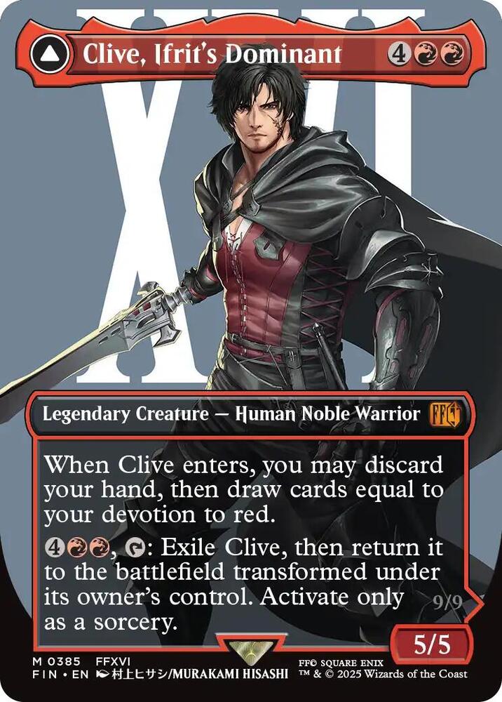 Clive, Ifrit's Dominant - Red