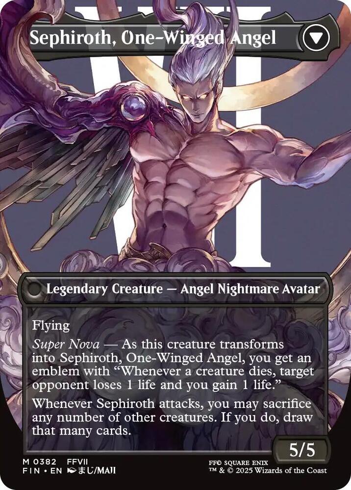 Sephiroth, Fabled SOLDIER - Black