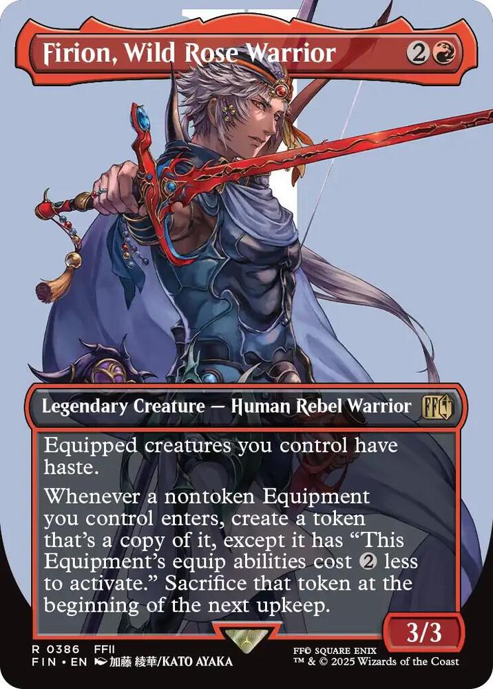 Firion, Wild Rose Warrior - Red