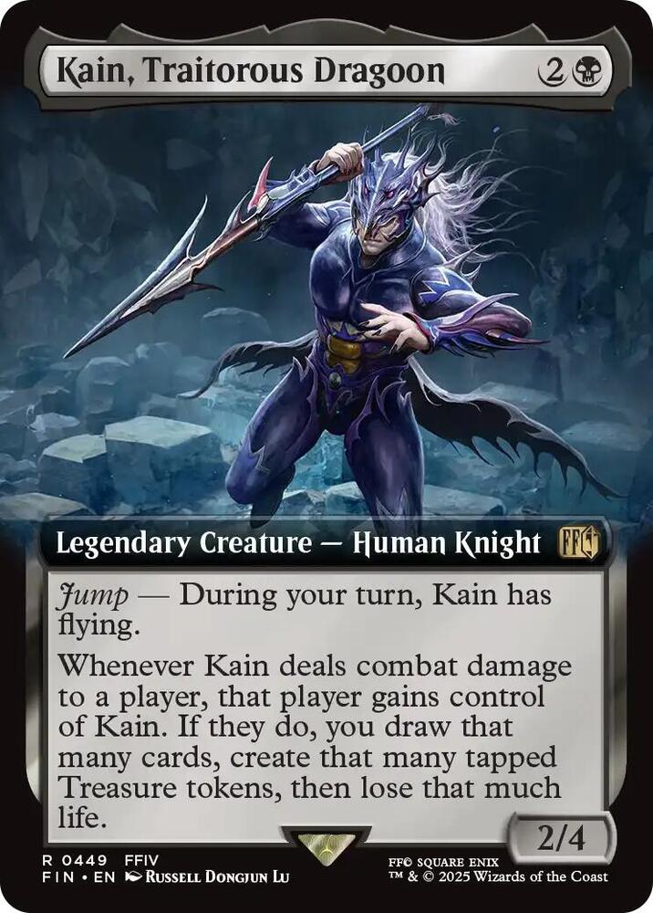 Kain, Traitorous Dragoon - Black