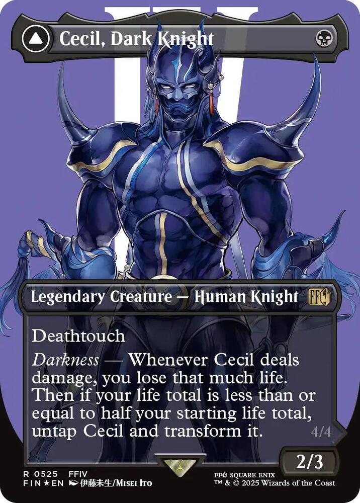 Cecil, Dark Knight  - Black