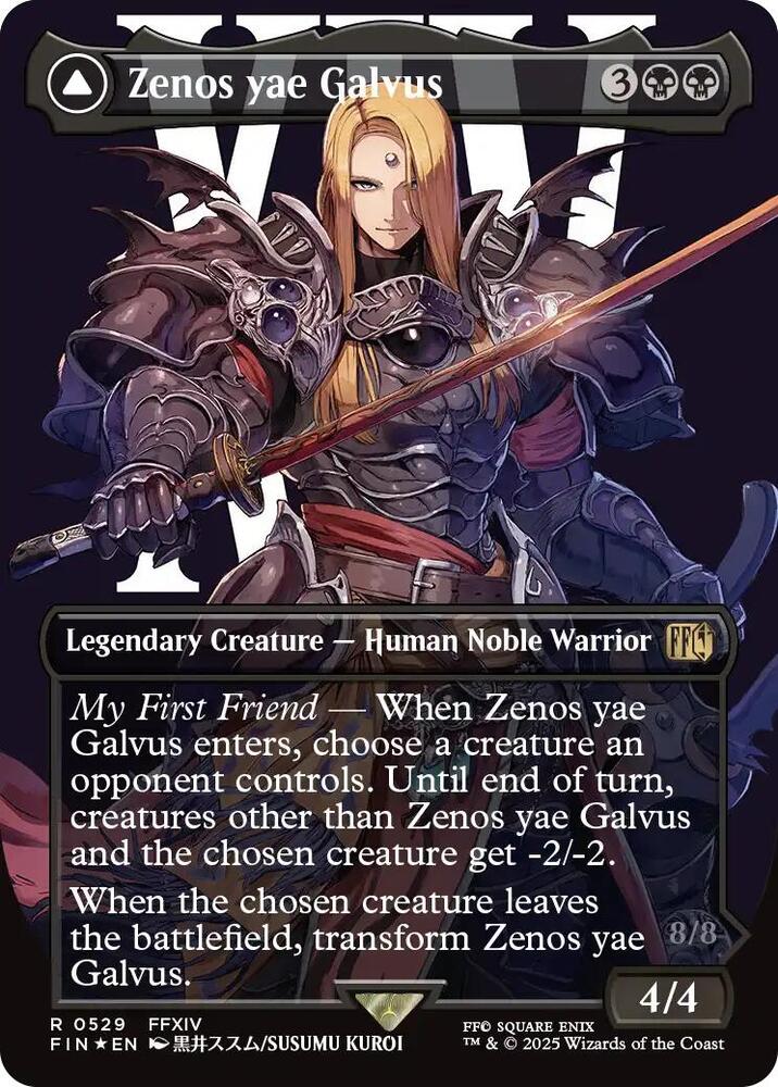 Zenos yae Galvus - Black