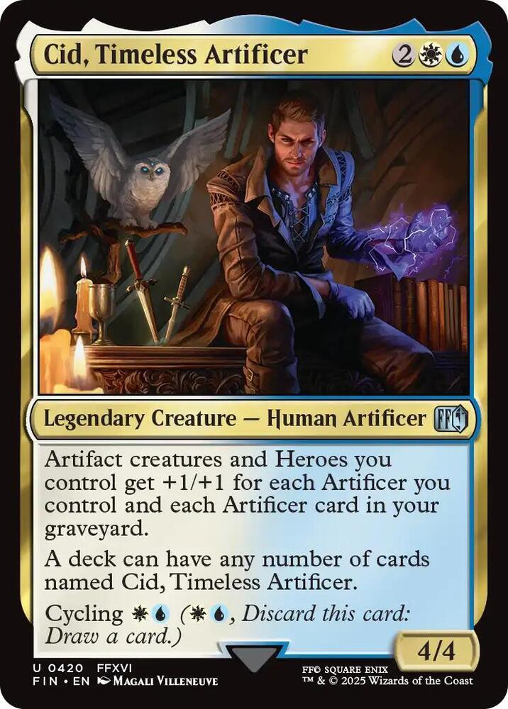 Cid, Timeless Artificer - White/Blue