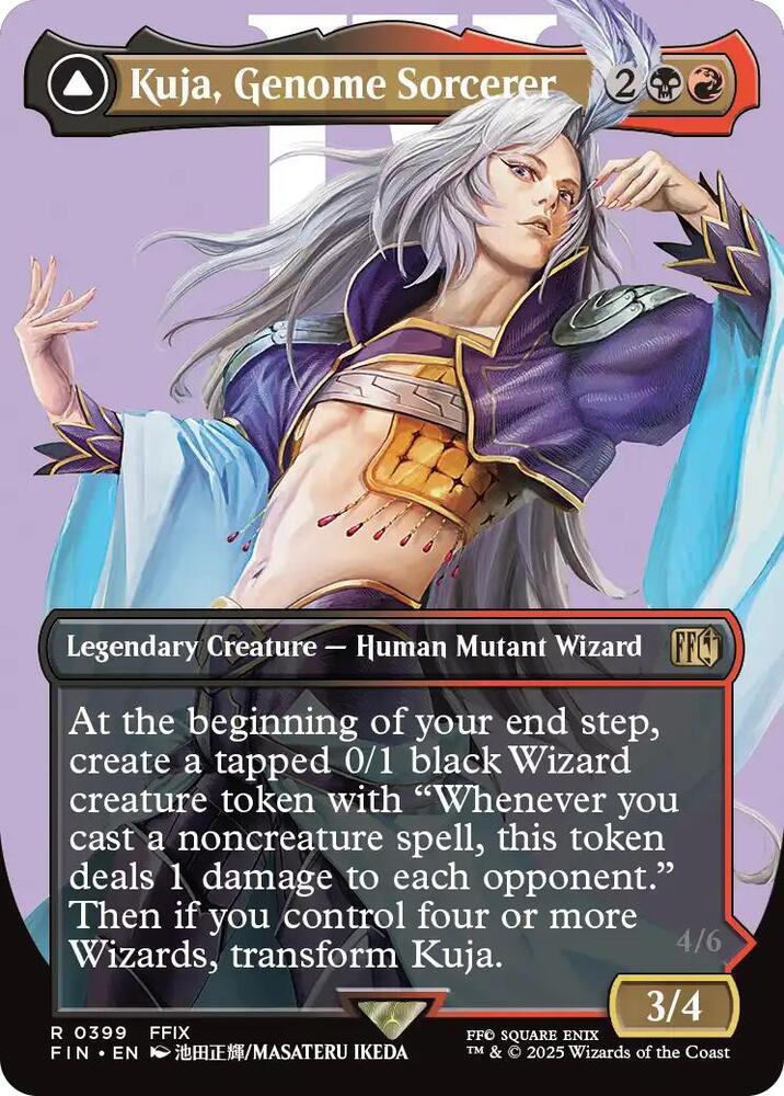 Kuja, Genome Sorcerer - Black/Red