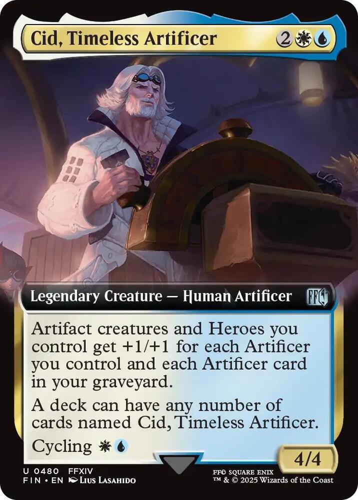 Cid, Timeless Artificer - White/Blue