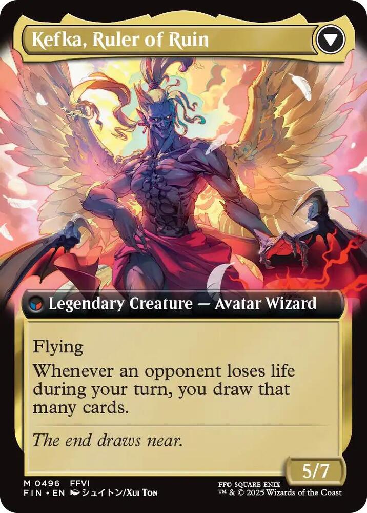 Kefka, Court Mage - Blue/Black/Red