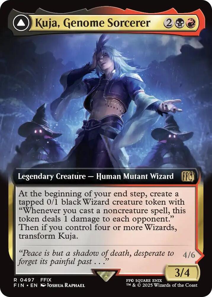 Kuja, Genome Sorcerer - Black/Red