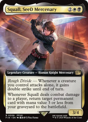 Squall, SeeD Mercenary - White/Black