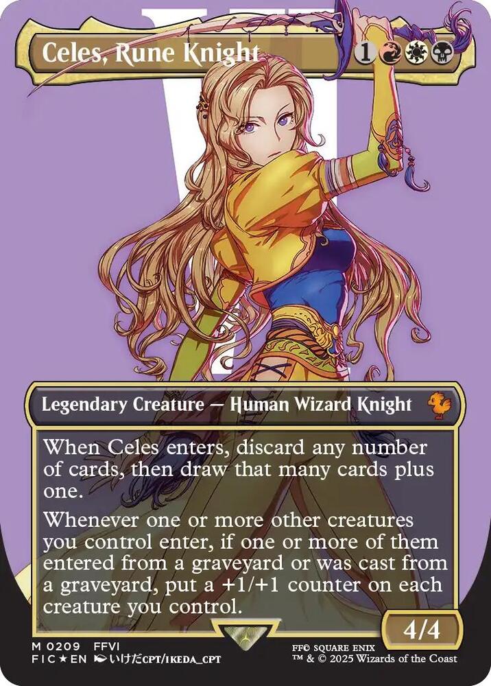Celes, Rune Knight - Red/White/Black