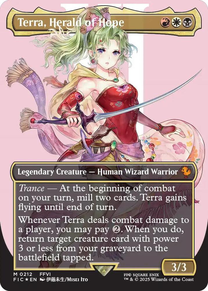 Terra, Herald of Hope - Red/White/Black