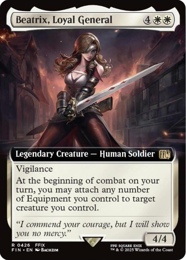 Beatrix, Loyal General - White