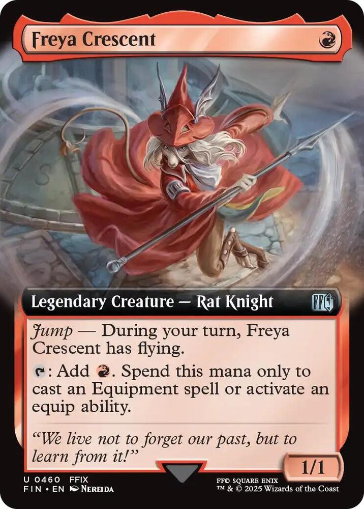 Freya Crescent - Red