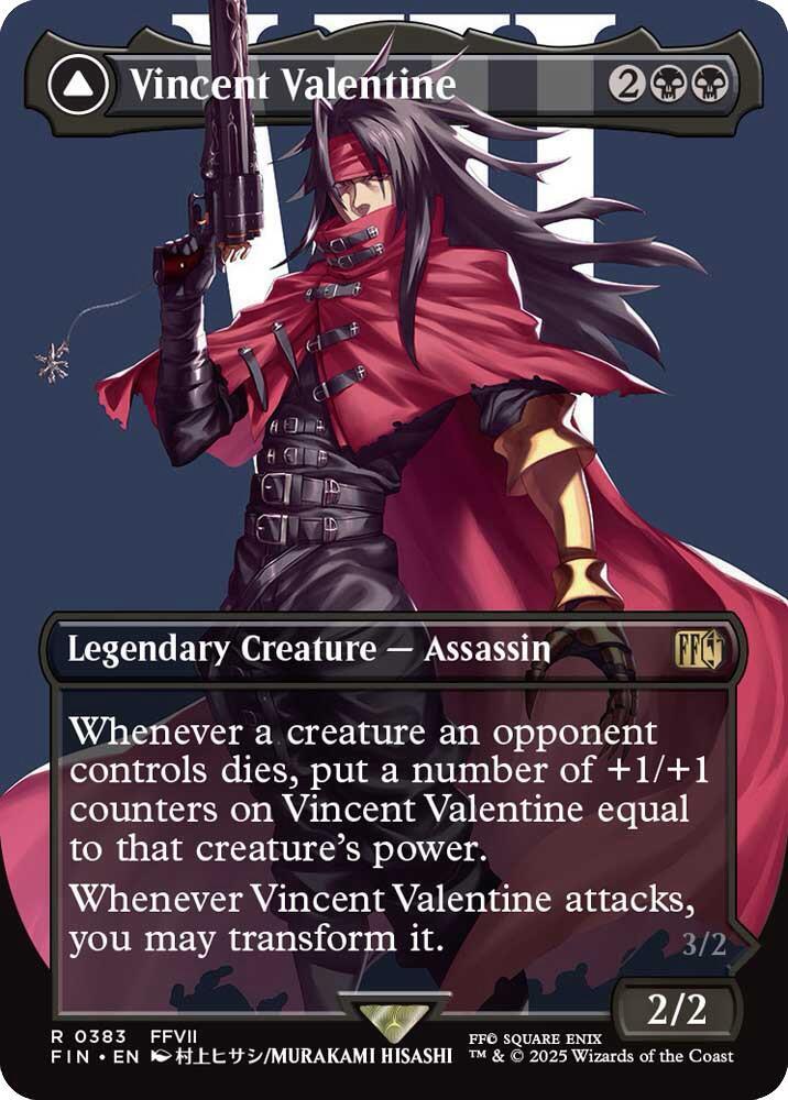 Vincent Valentine  - Black