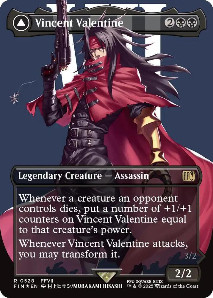 Vincent Valentine  - Black
