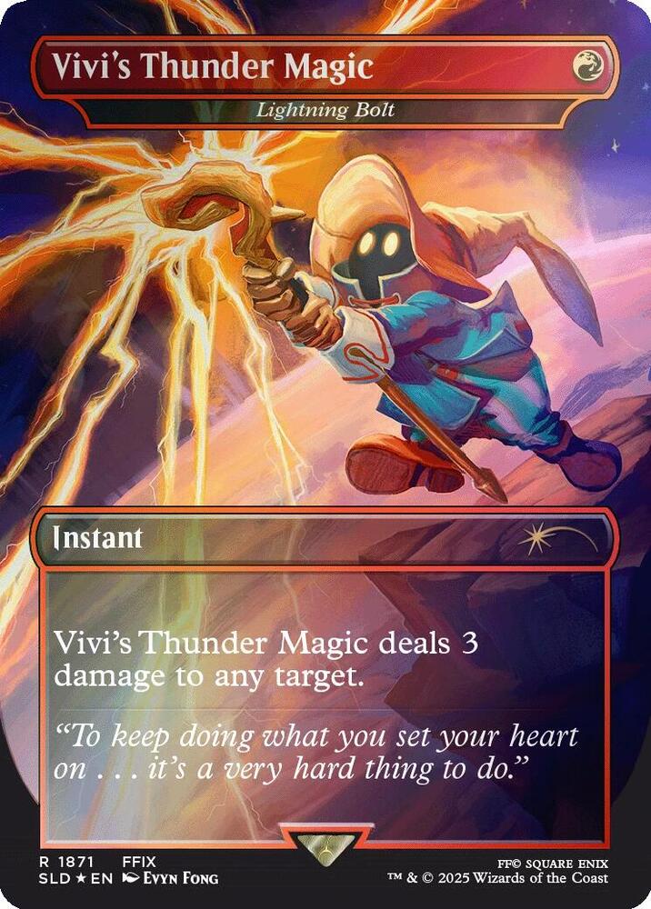 Lightning Bolt - Red