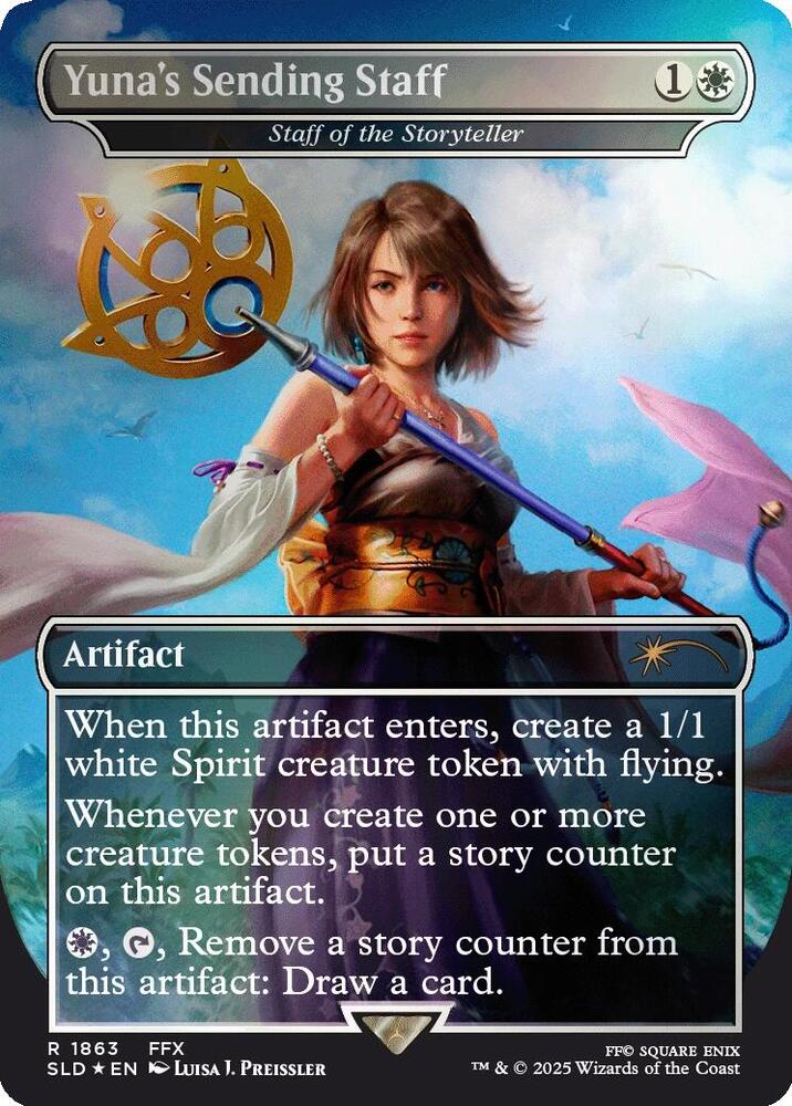 Staff of the Storyteller - White