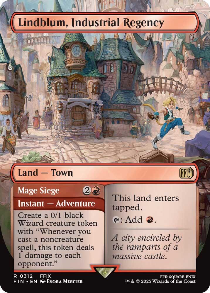 Lindblum, Industrial Regency  - Land