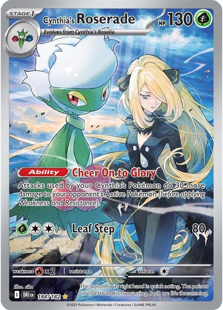 Cynthia's Roserade - Grass