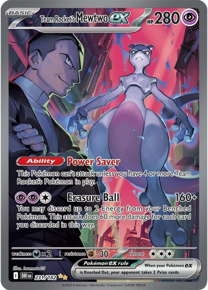 Team Rocket's Mewtwo ex - Psychic