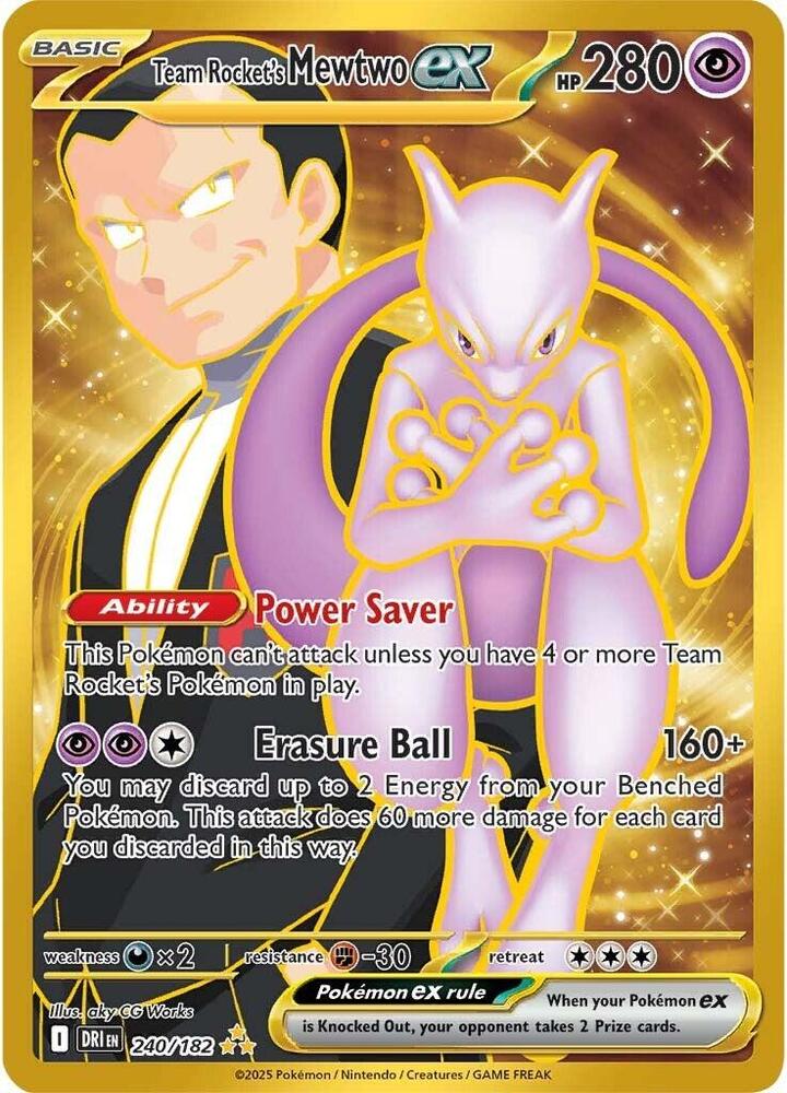 Team Rocket's Mewtwo ex - Psychic