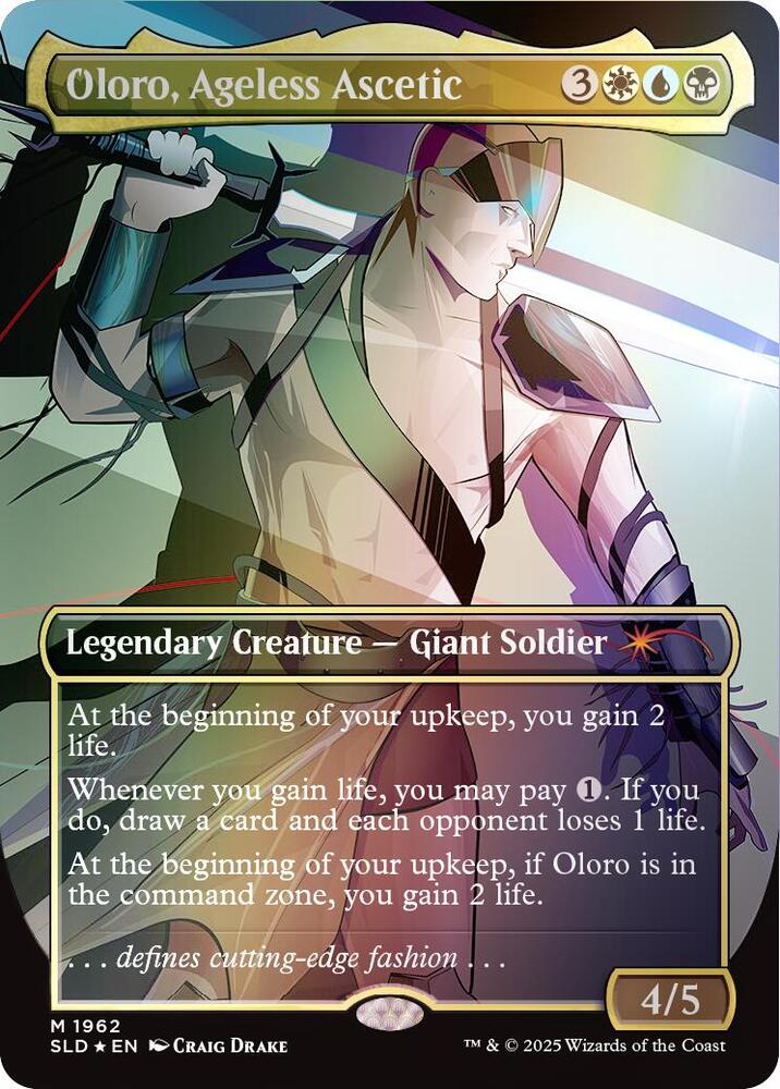Oloro, Ageless Ascetic - White/Blue/Black