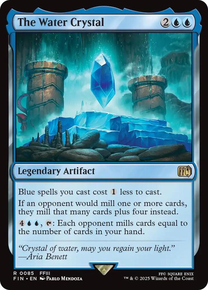 The Water Crystal - Blue/Artifact
