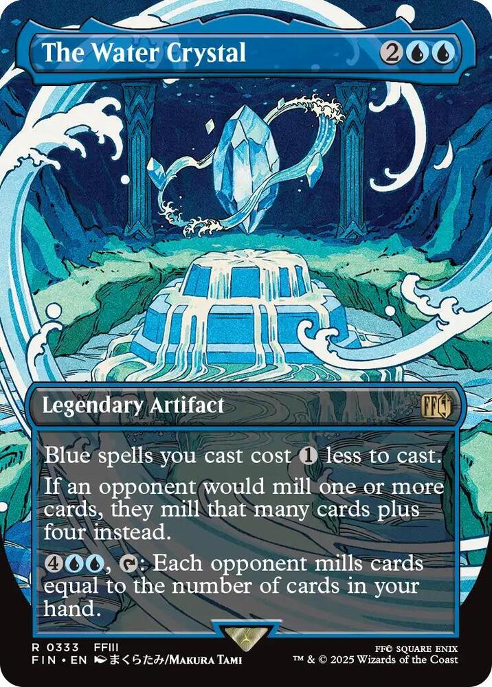 The Water Crystal - Blue/Artifact