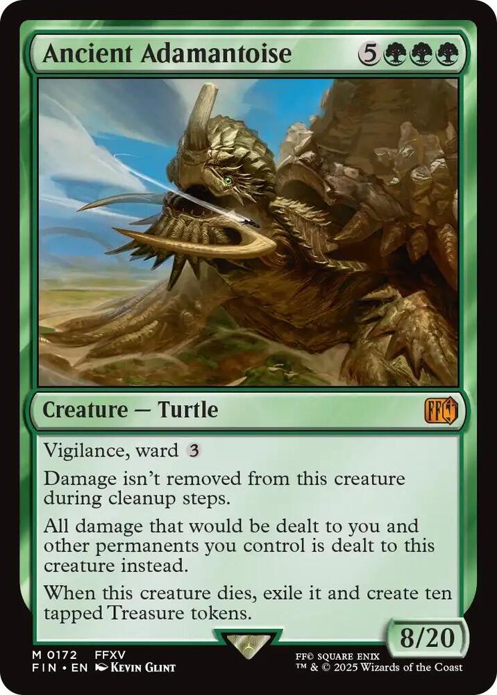Ancient Adamantoise - Green