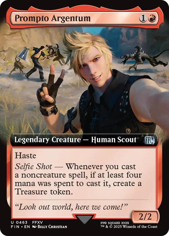 Prompto Argentum - Red