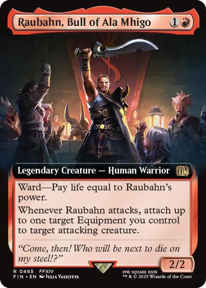 Raubahn, Bull of Ala Mhigo - Red
