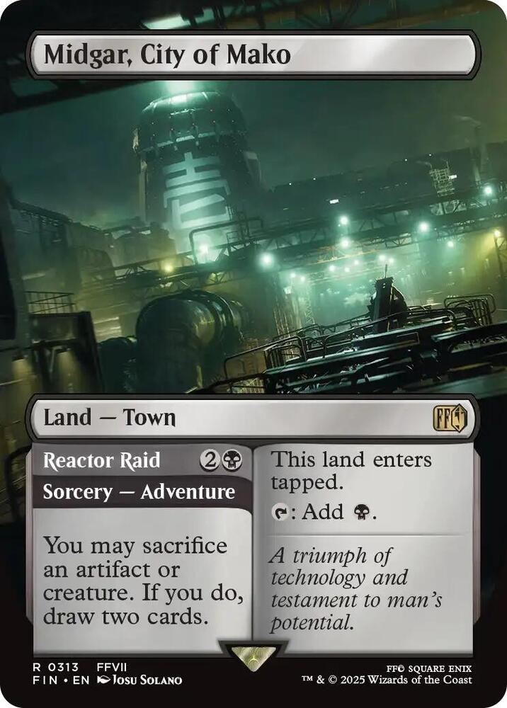 Midgar, City of Mako - Land