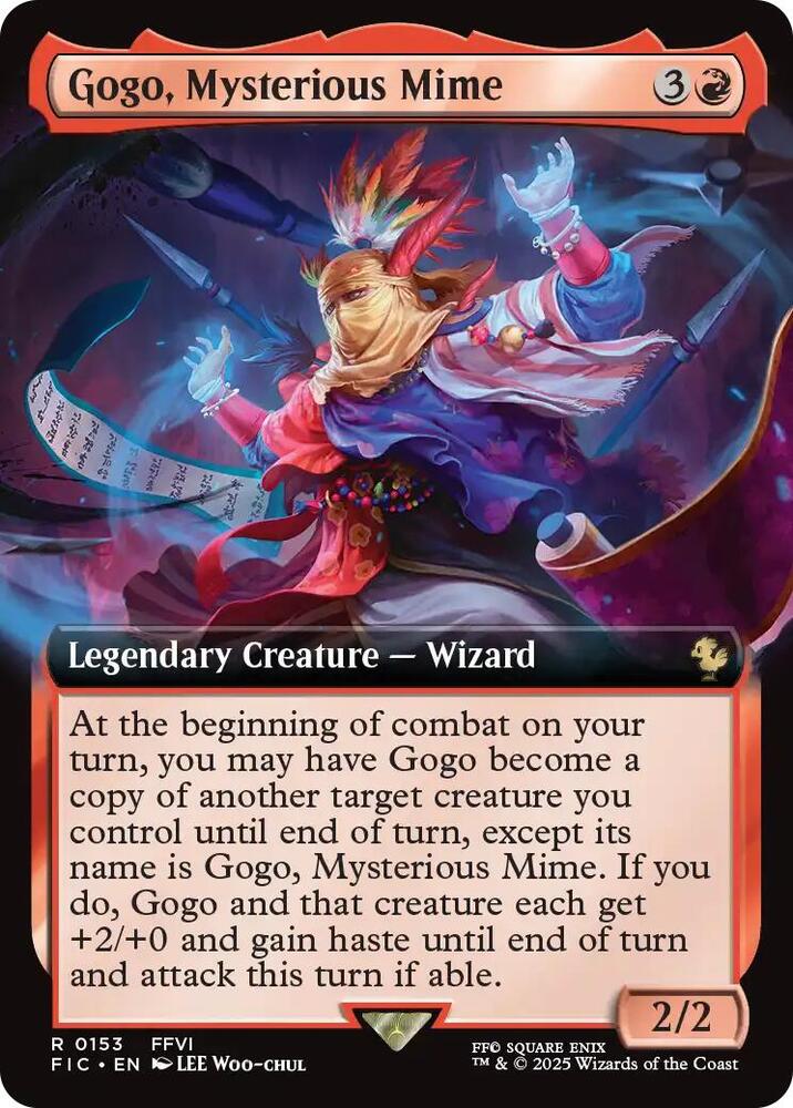 Gogo, Mysterious Mime - Red