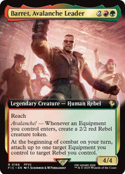 Barret, Avalanche Leader - Red/Green