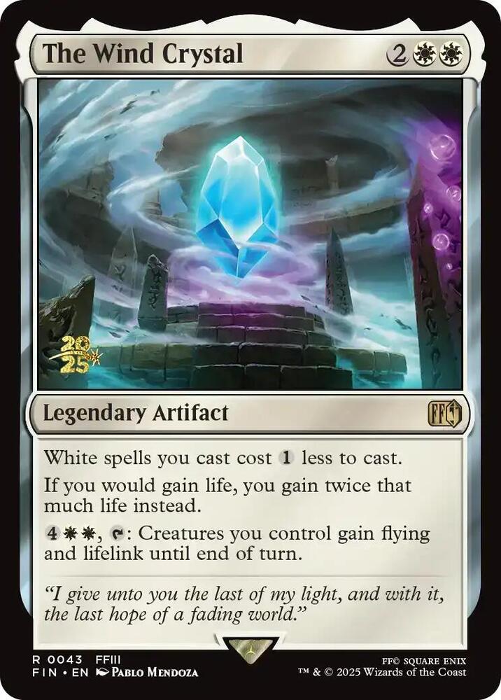 The Wind Crystal - White/Artifact