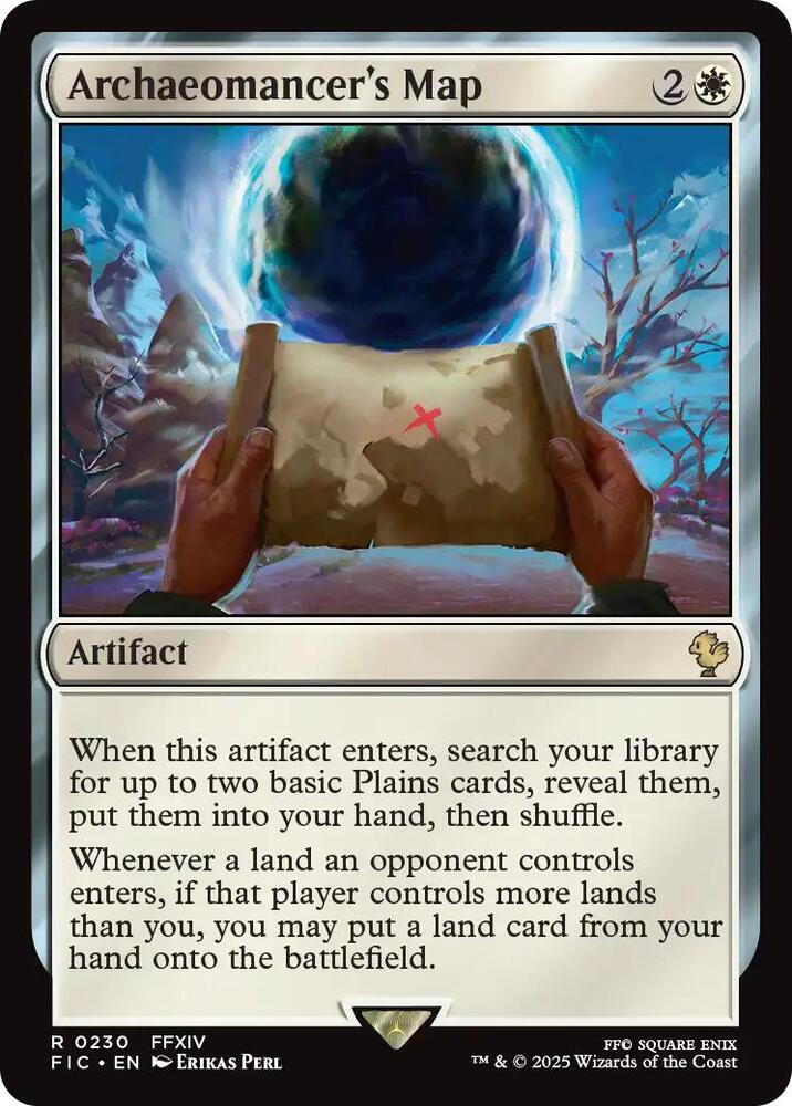 Archaeomancer's Map - White/Artifact