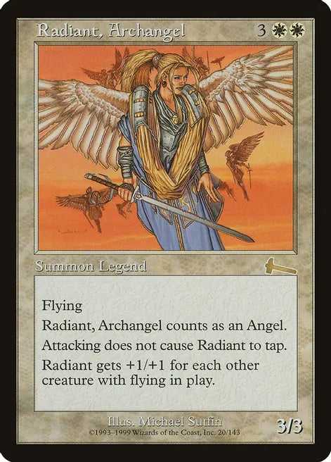 Radiant, Archangel - White