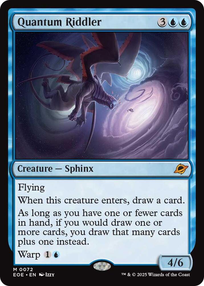 Quantum Riddler - Blue