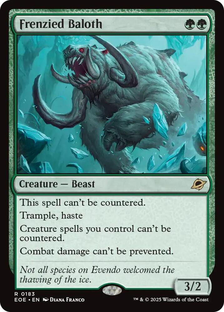 Frenzied Baloth - Green