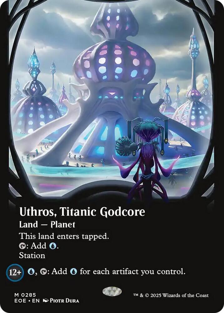 Uthros, Titanic Godcore - Land