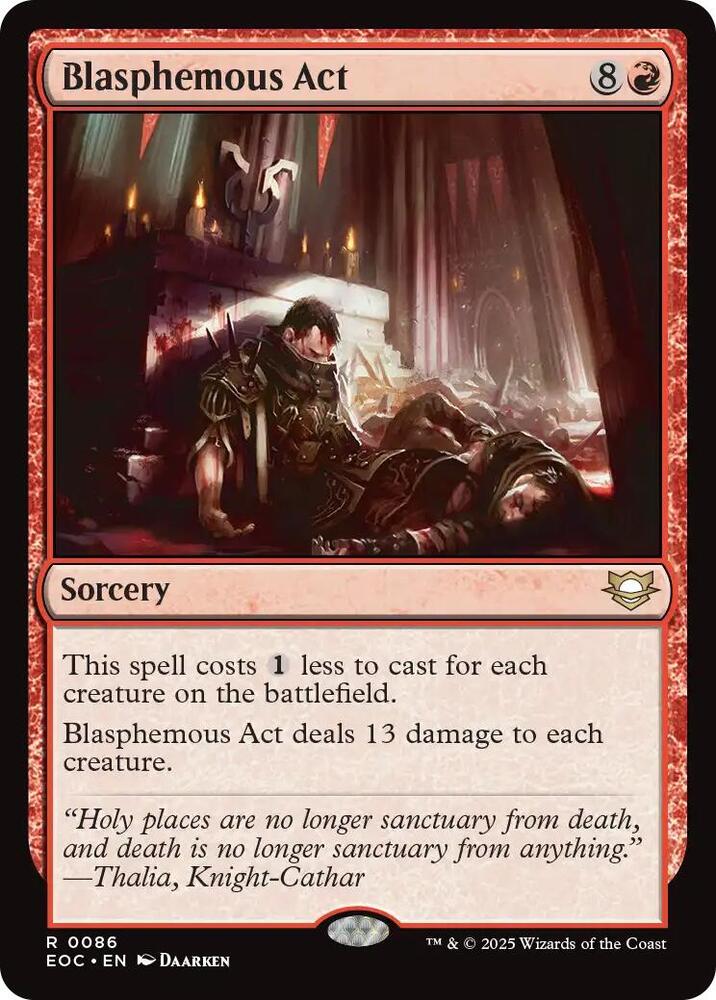 Blasphemous Act - Red