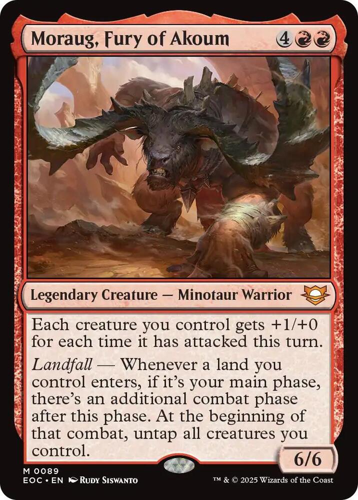 Moraug, Fury of Akoum - Red