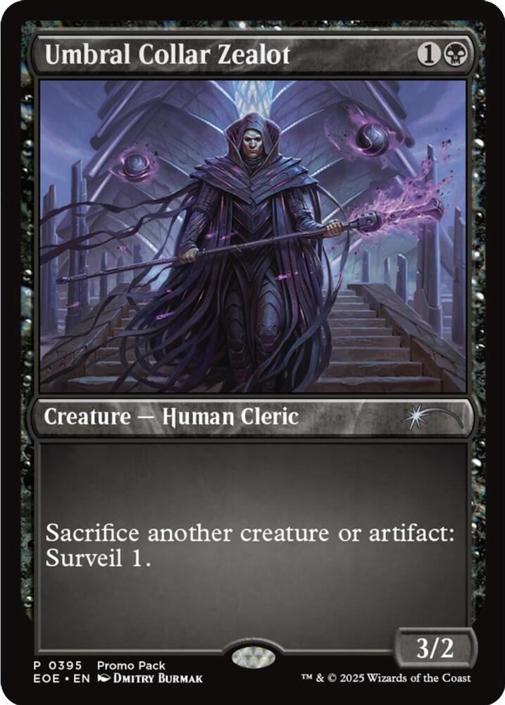 Umbral Collar Zealot - Black