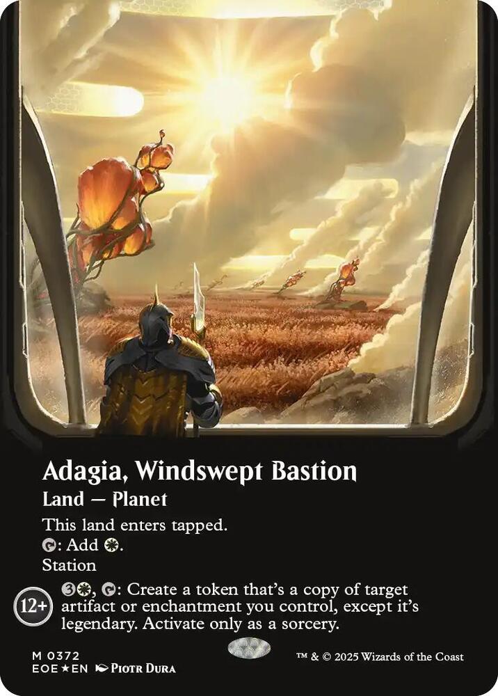 Adagia, Windswept Bastion - Land