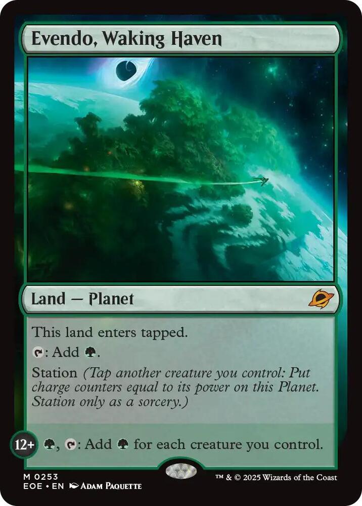 Evendo, Waking Haven - Land