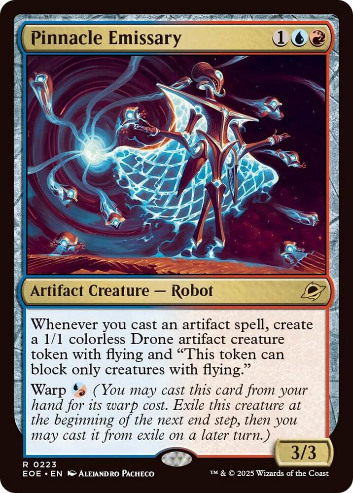 Pinnacle Emissary - Blue/Red/Artifact