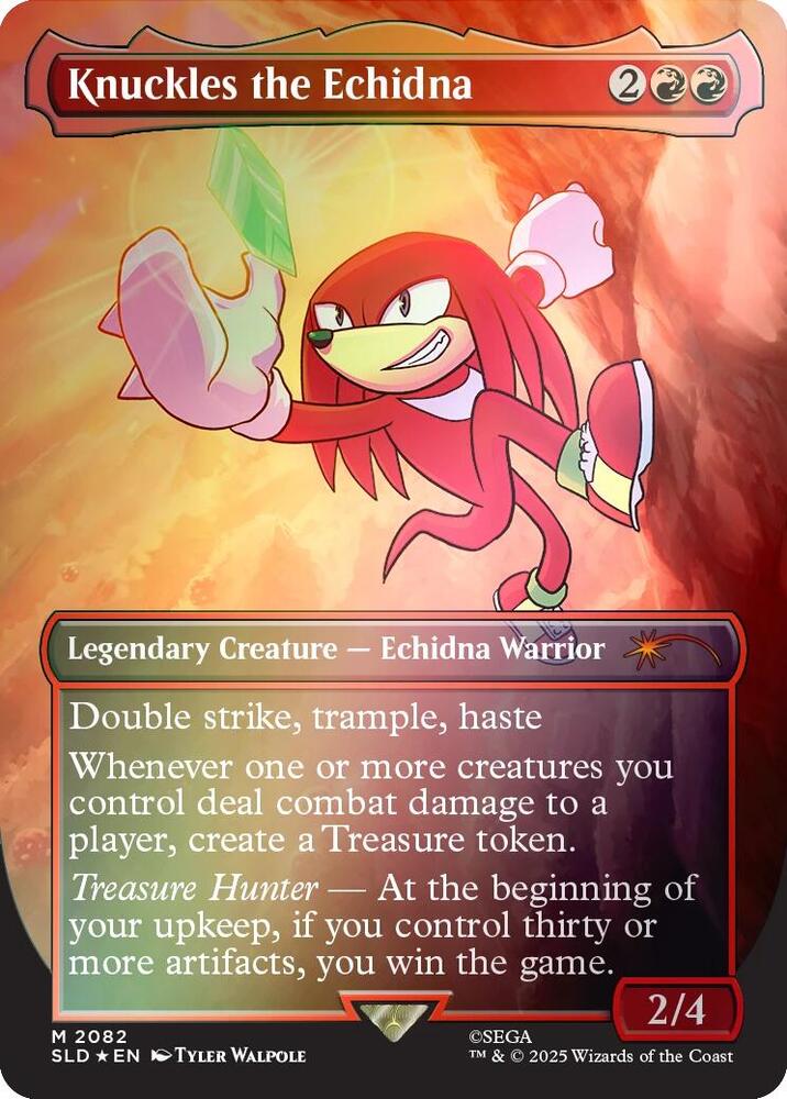 Knuckles the Echidna - Red