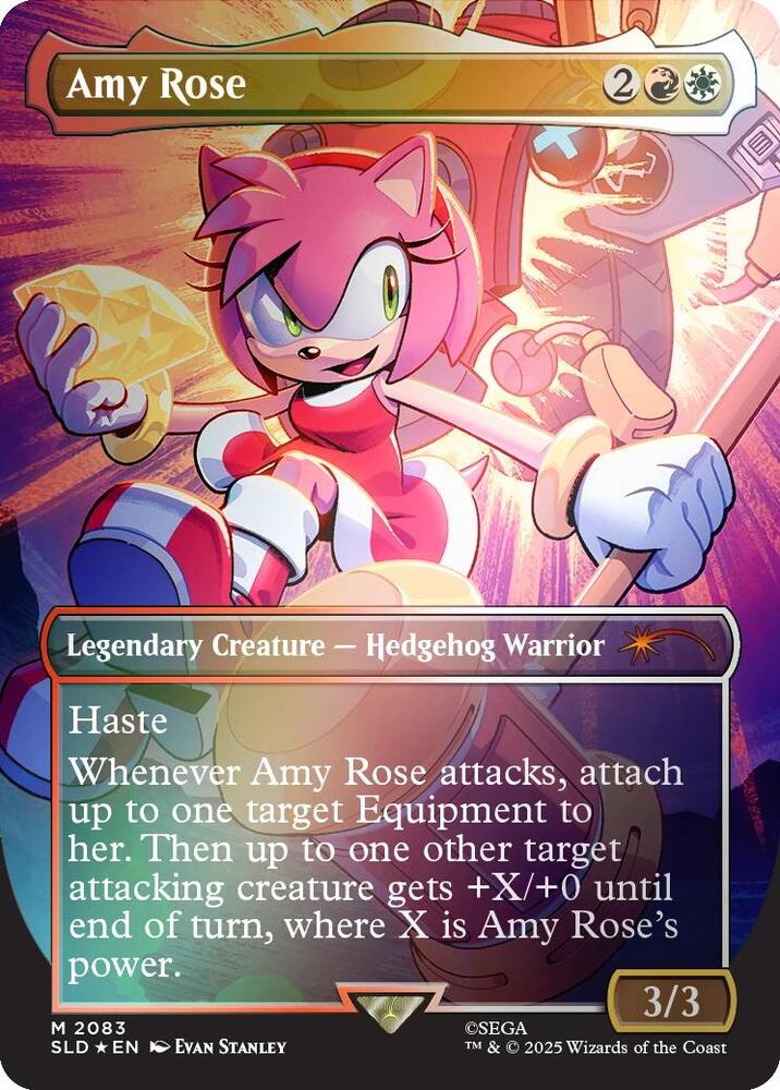 Amy Rose - Red/White