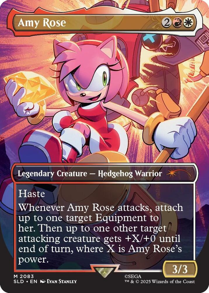 Amy Rose - Red/White