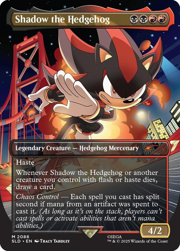 Shadow the Hedgehog - Black/Red